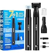 Nose Hair Trimmer for Men Women-2024 Professional All-in-1 Use for Nose Ear Hair Trimmer Clipper ...
