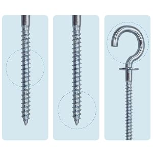 Cup Hook Screw Wall Mounting