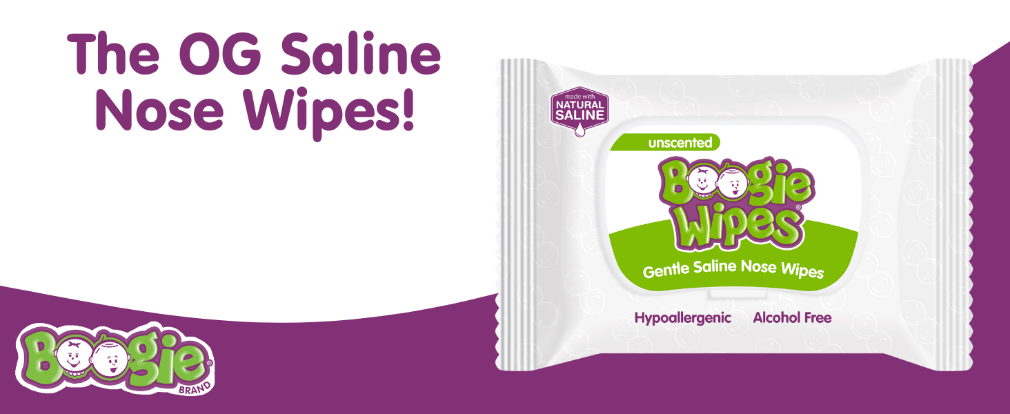 The OG Saline Nose Wipes