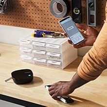 Label maker used for organizing tool shed