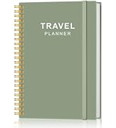 Heveboik Travel Journal for Women & Men, Vacation & Road Trip Planner Organizer, Travel Notebook ...