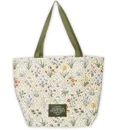 Christian Art Gifts Natural Canvas Tote Bags for Women with Inspirational Scripture, Easy Carry W...