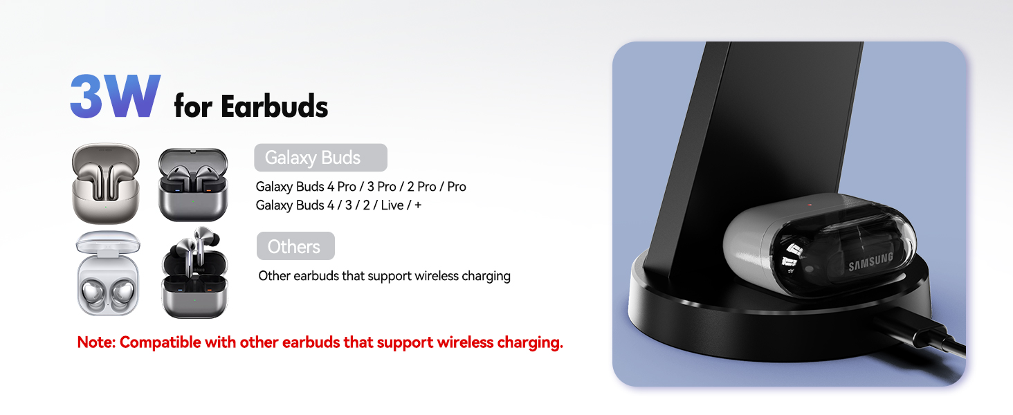 3W wireless charger