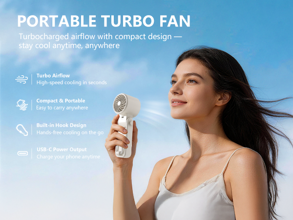 portable personal fan