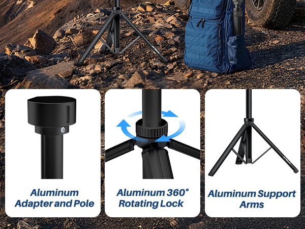starlink mini aluminum tripod mount