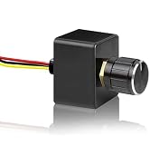 Obeaming Aluminum 12V Dimmer Switch 6A RV Dimmer Switch High Side PWM LED Rotary Dimmer for for R...