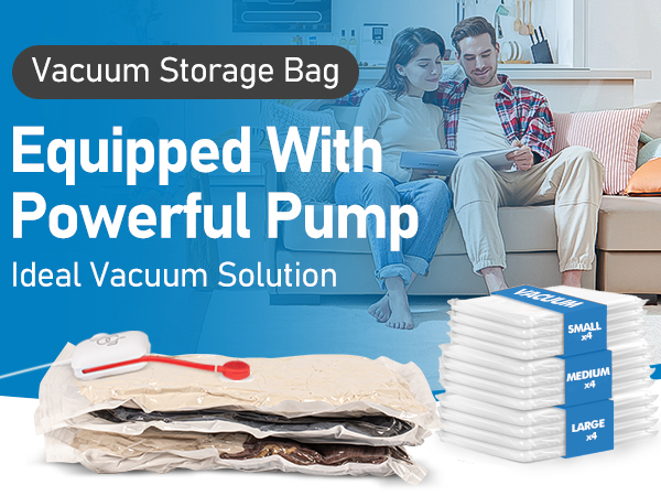 Vacuum storage bags