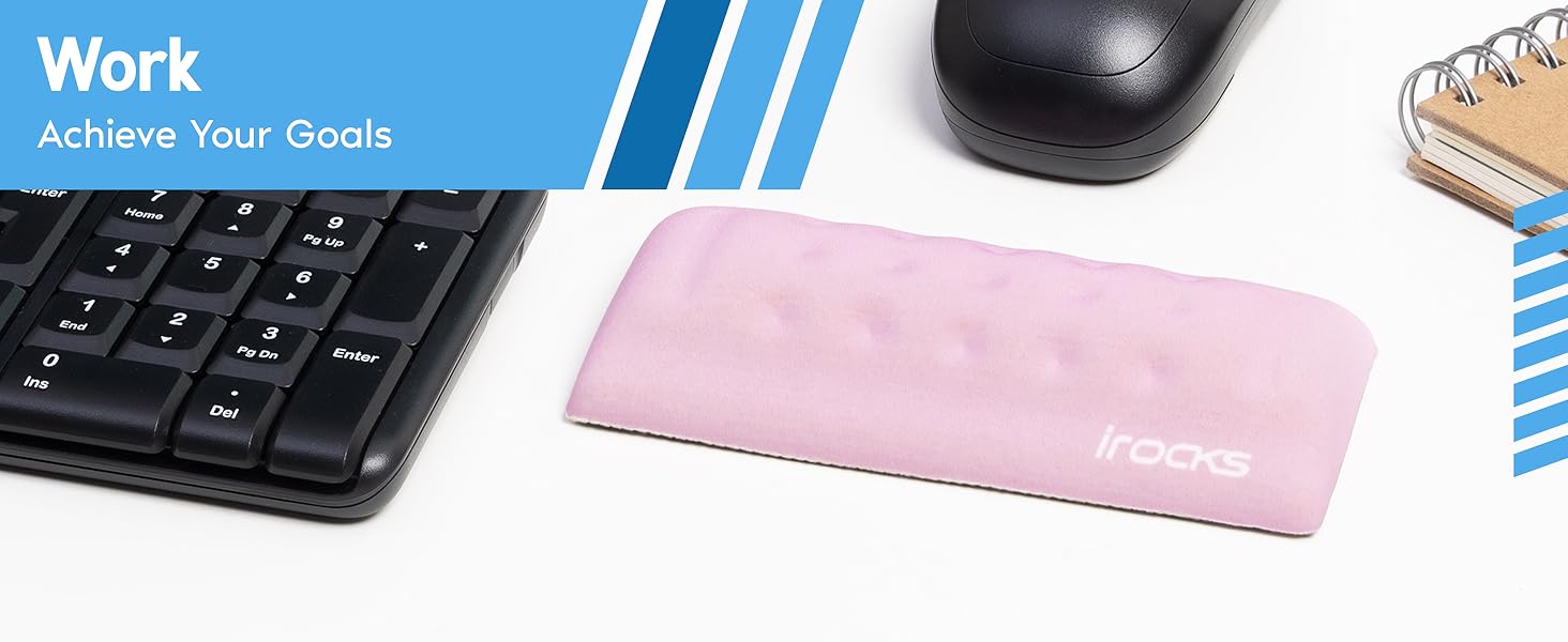 keyboard wrist rest pad for computer i-rocks extra long desk arm with support laptop postureup rests