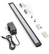 MYPLUS Under Cabinet Lights, 12" Touch Activated Under Counter Lighting, Warm White(3000K) Alumin...