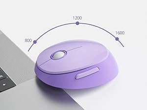 purple keyboard and mouse wireless cute colorful retro typewriter full size keyboard