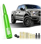 Car Bullet Antenna,Truck Exterior Decoration Accessories Car Vehicle Replacement Antenna Conpatib...