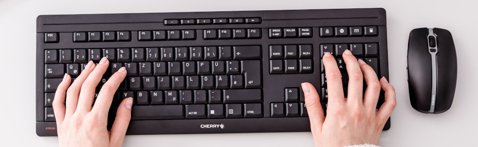 cherry stream desktop recharge black header