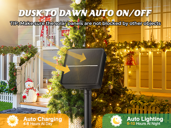 outdoor solar lights brightown