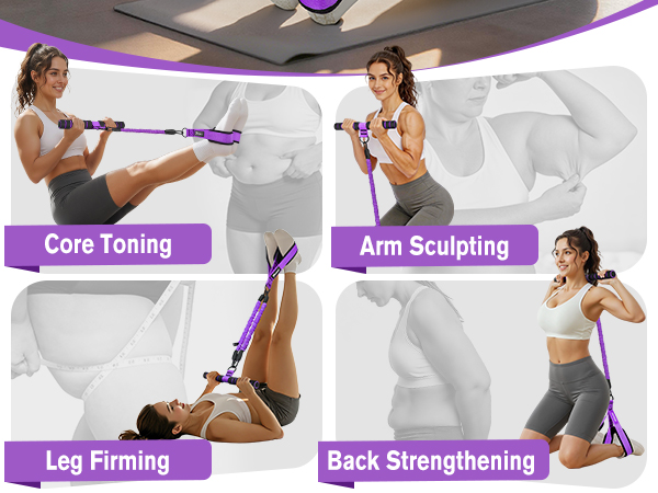pedal resistance band with handle