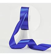 MEEDEE Royal Satin Ribbon 1-1/2 Inch Royal Blue Ribbon Lux Double Faced Satin Ribbons by 50 Yards...