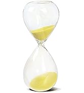 Hourglass, HoveBeaty Hand-Blown Sand Timer Set for Time Management 15 Minutes Durable Glass Const...