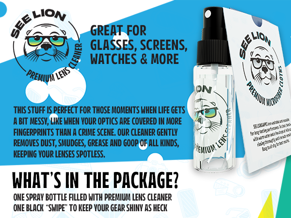 See Lion Premium Lens Cleaner