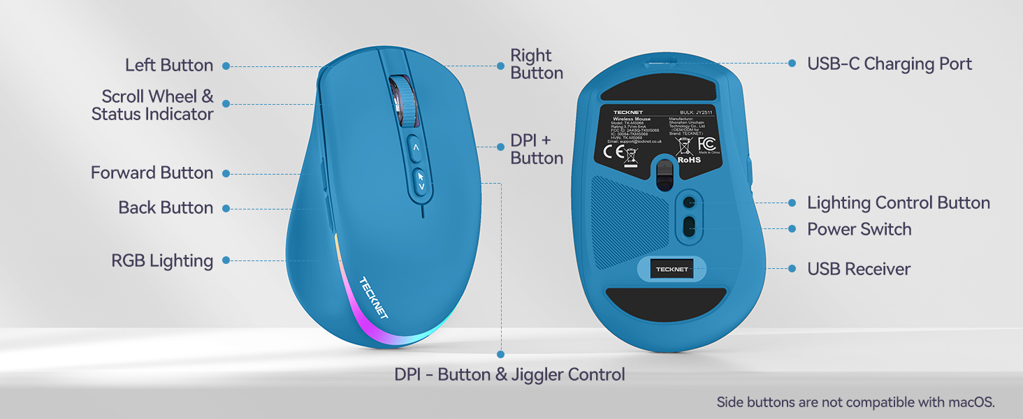 rechargeable mouse wireless