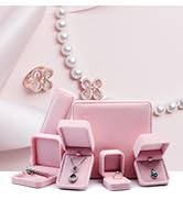 H008 Pink Velvet Jewelry Box