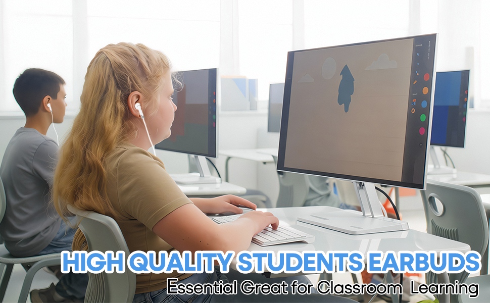 bulk earbuds for classroom school