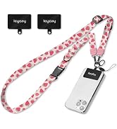 Icycay Phone Lanyard Crossbody, Cell Phone Lanyard for Around The Neck Adjustable Phone Strap, Cu...