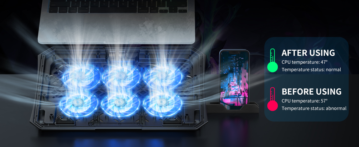 Cooling pad for HP laptops