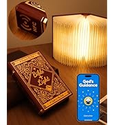 Maerolre Book Light with Bible Verse, Foldable Paper Desk Lamp for Home Decor, Birthday Gifts for...