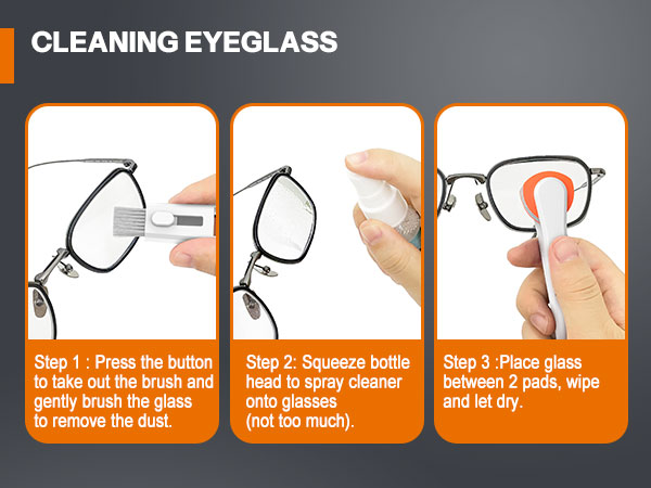 eye glass cleaner