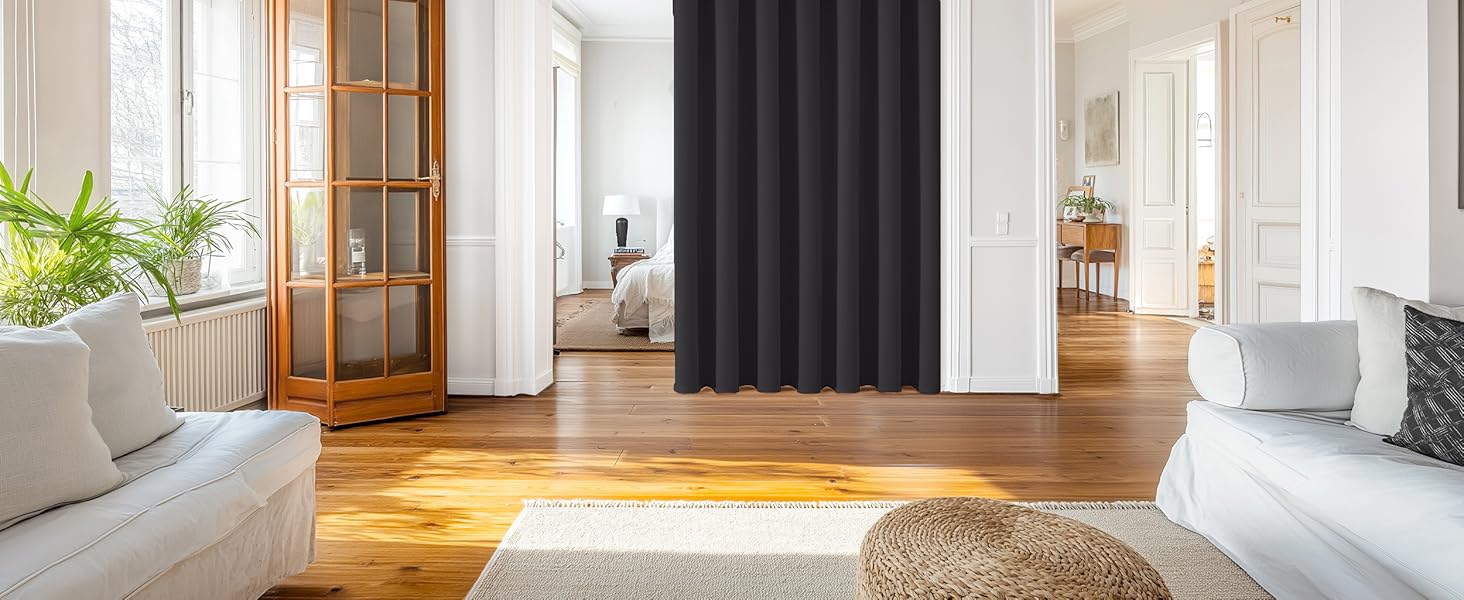 door curtain door Curtains blackout single curtain panel drapes