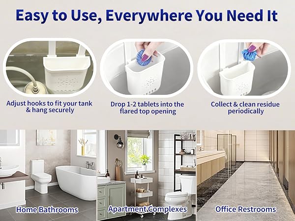 Toilet Tank Tablet Holder