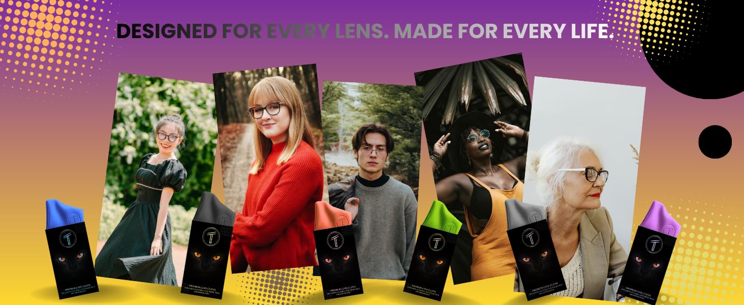 Ultra dense Microfiberlens cloth