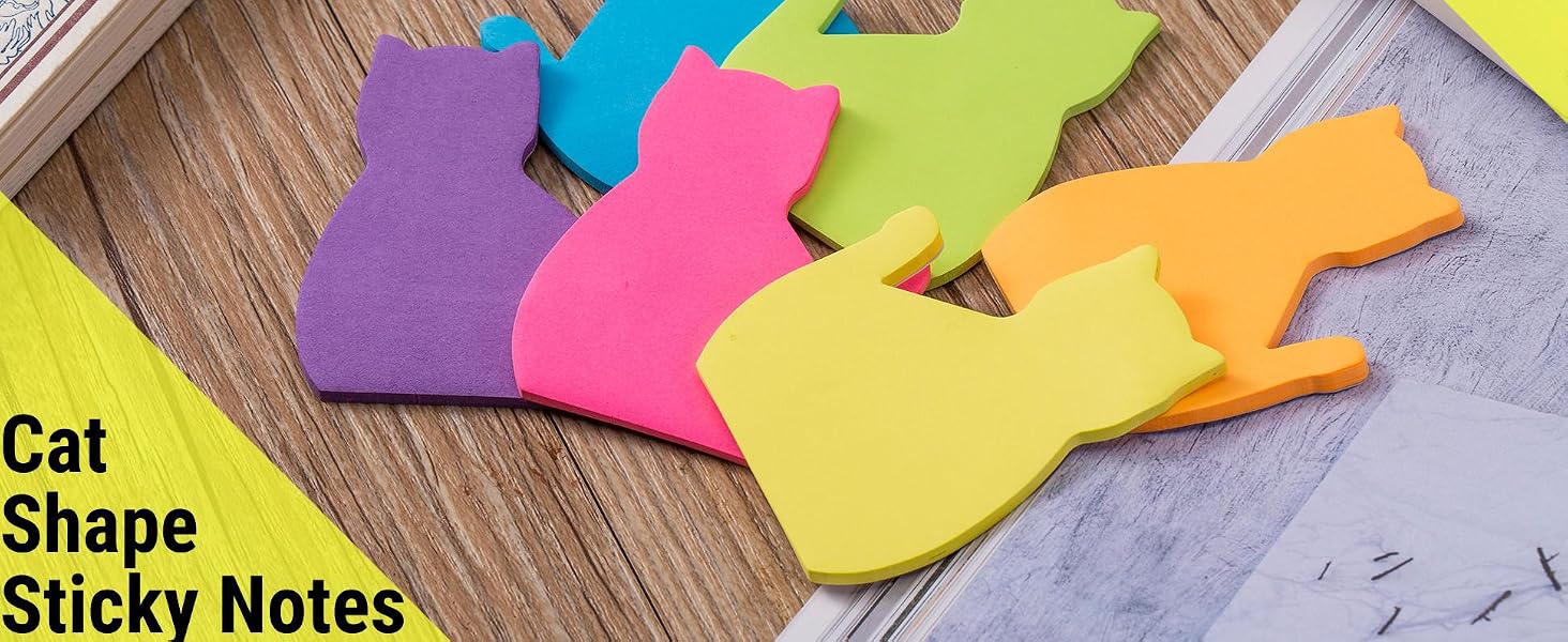 cute cat sticky notes