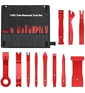 GOOACC 11PCS Auto Trim Removal Tool Kit No-Scratch Tool Kit for Car Audio Dash Window Molding Fas...