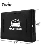 Mattress Bags for Moving, BETU Mattress Protector Waterproof Mattress Cover Twin Size Storage Bag...