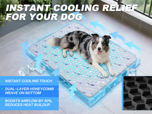 cooling dog beds for large dogs