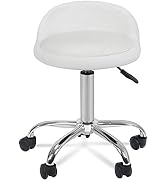 HomGarden Adjustable Height Hydraulic Rolling Swivel Stool for Massage Salon Office Facial Spa Me...