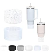2Pcs Silicone Boot for Stanley,Compatible with Stanley Tumbler 20-40oz & Hydro Flask Water Bottle...