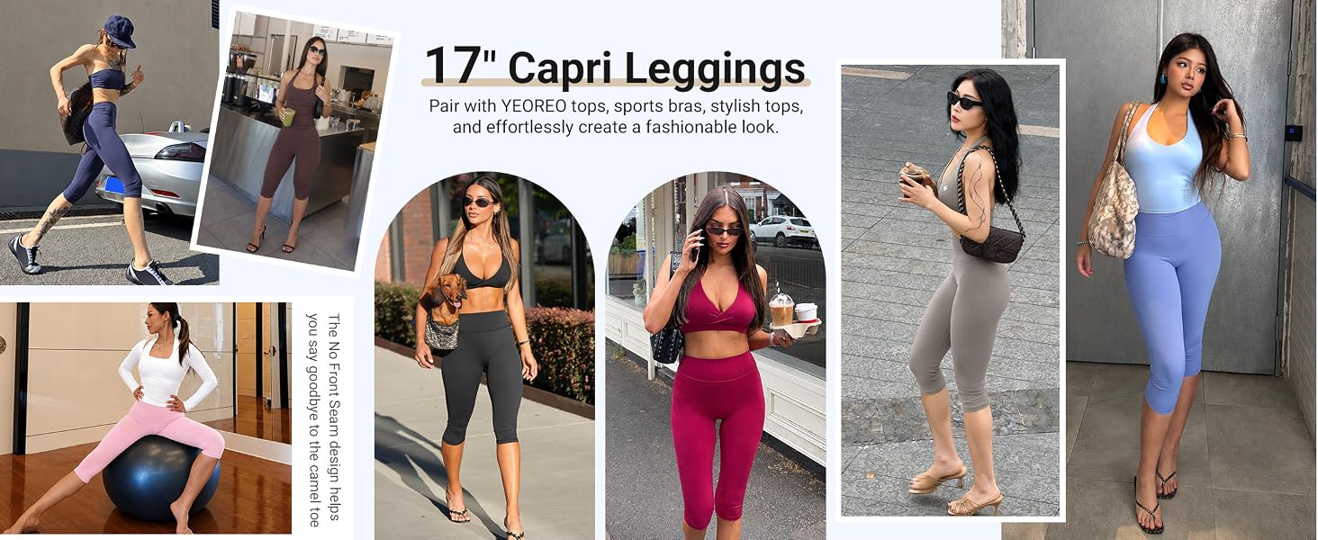 capri leggings for women