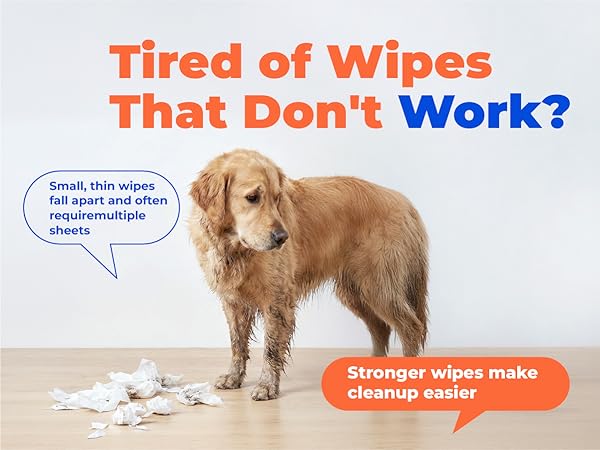 dog wipes for paws