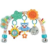 UTOPLIKEY Arch Bassinet Toys for Infant, Stroller Car Seat Bouncer Toy Bar, Crib Mobile Hanging S...