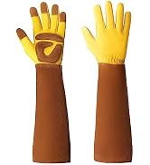 KKOYING Gardening Gloves, Long Garden Gloves for Women and Men, Thorn Proof Gardening Gloves, Lea...