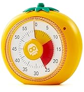 Kids Timer, 60-Min Visual Timer for Kids, Pomodoro Timers for Work, Cooking, Study, School - Magn...