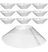 DOITOOL 10Pcs Round Range Hood Filter 8.3 inch,Stove Hood Filter Range Hood Grease Mesh,Cooker Ne...