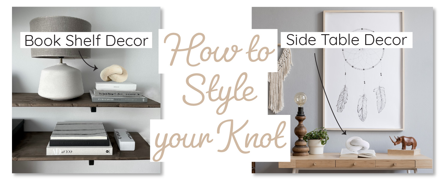 Rool Wood Knot Decor Accent