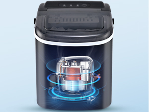 EUHOMY Countertop Ice Maker