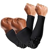 Arm Sleeves with Elbow Pads Arm Pad Sleeve for Kid, Youth and Adult, Wrestling Elbow Pad for Kind...
