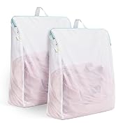 OTraki 2 Pack Mesh Laundry Bags with Handle 16 x 20 inch Side Widening Delicate Bag for Washing M...