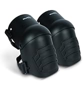 MELOTOUGH Knee Pads for Work,Construction,Flooring,Gardening-Comfortable and Flexible(BLACK)