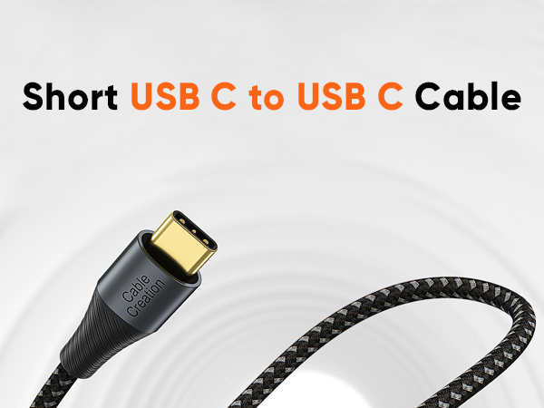 short usb c cable