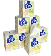 Vinda 3-Ply Ultra Care Facial Tissues, 86 Count Each Box, 8 Cube Boxes